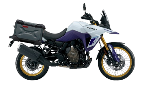 Motorcycle Suzuki 2024 V-STROM 800DE ADVENTURE PEARL TECH WHITE