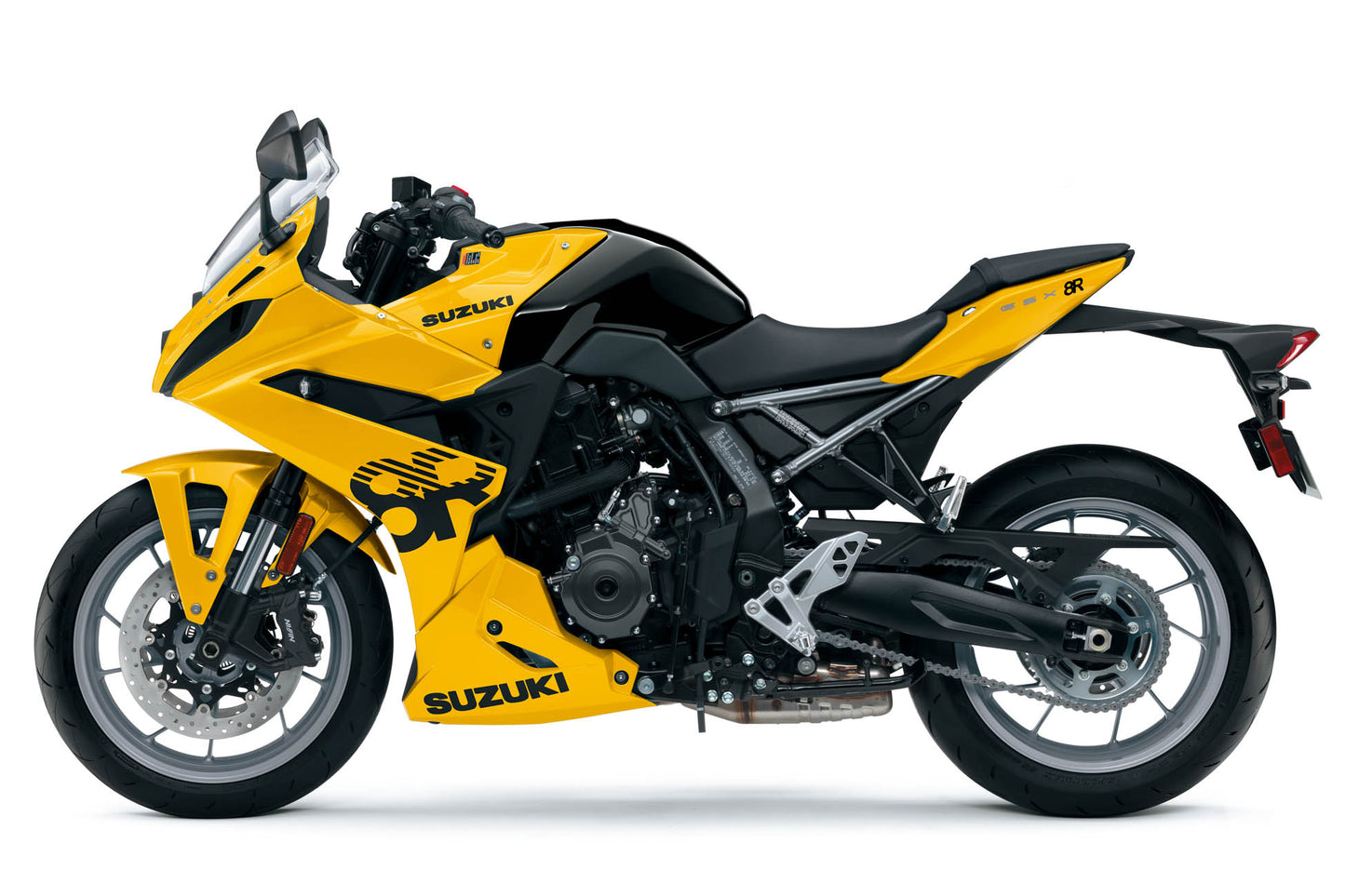 Motorcycle Suzuki 2024 GSX-8R IGNITE YELLOW