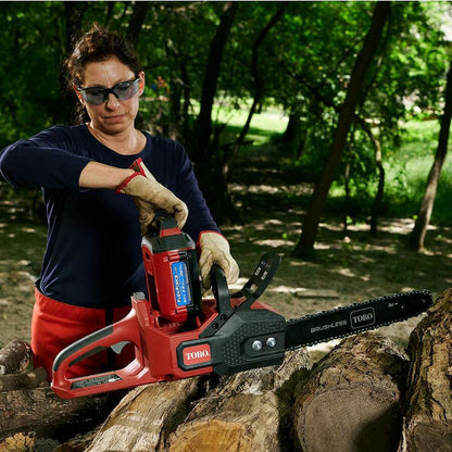 60V MAX* 16 in. (40.6 cm) Brushless Chainsaw with 2.5Ah battery