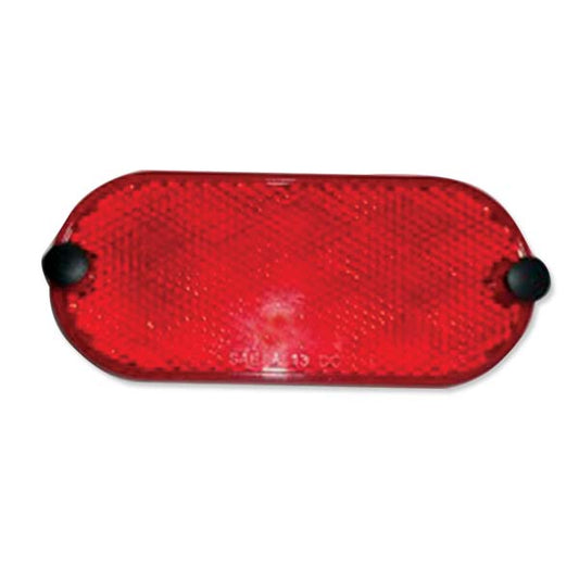 BRONCO OVAL REFLECTOR WITH FASTNER (110-0047)