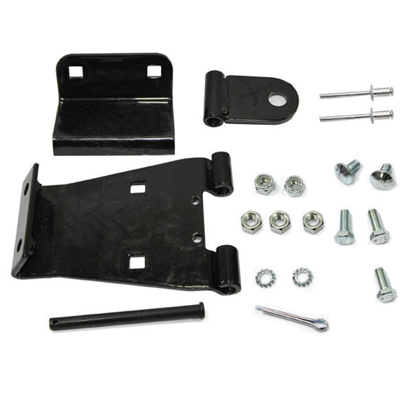 Kimpex M5344156 Sleigh Hitch For BRP - Heavy-Duty Steel J-Hitch, Silver - View #11