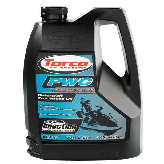 TORCO PWC WATERCRAFT SYNTHETIC BLEND 2 STROKE OIL 4PK (W950055S)