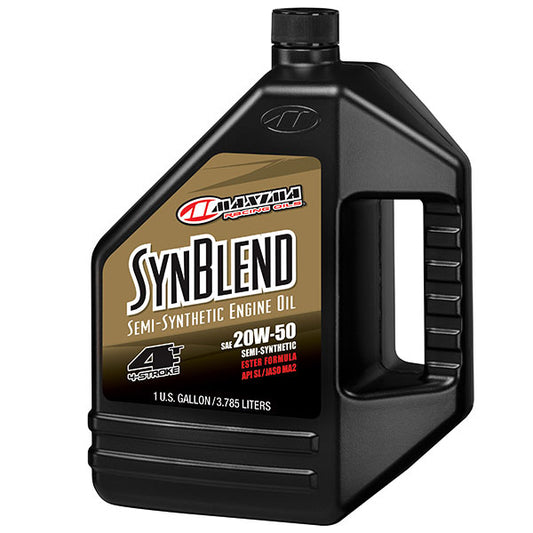 MAXIMA RACING OILS SYNTHETIC BLEND ESTER 4-STROKE ENGINE OIL EA Of 4 (359128B-1)