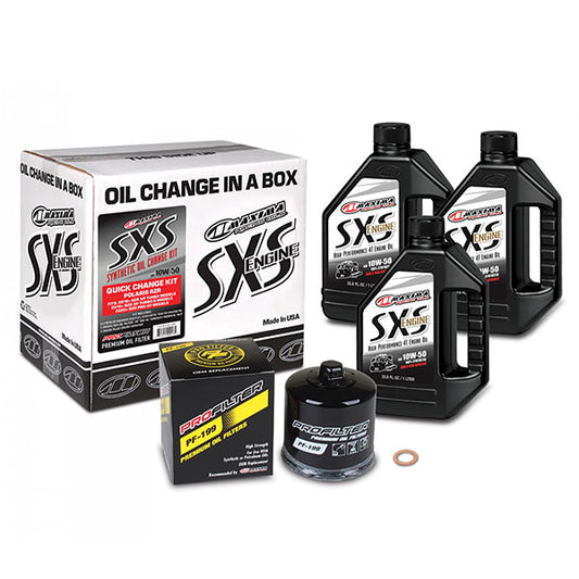 MAXIMA RACING OILS MAXIMA SXS QUICK OIL CHANGE KIT (90-219013-TXP)