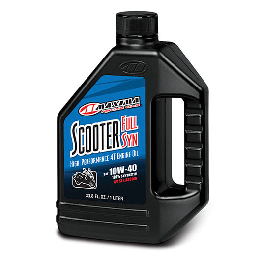 MAXIMA RACING OILS SCOOTER FULL SYNTHETIC 10W40 EA Of 12 (30-50901-1)