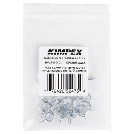Kimpex Fuel Line hose clamps (000401)