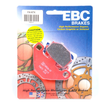 EBC "X" Carbon Graphite Brake Pad (007336)