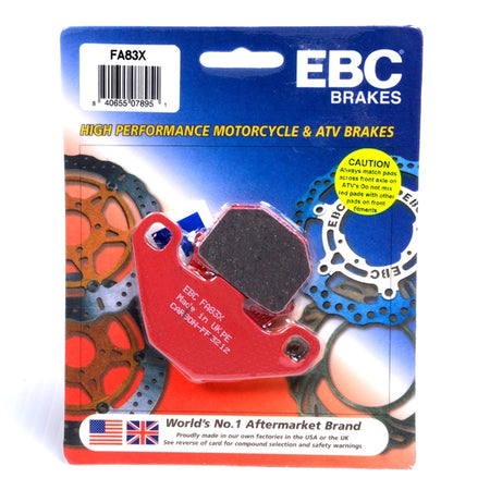 EBC "X" Carbon Graphite Brake Pad (007389)