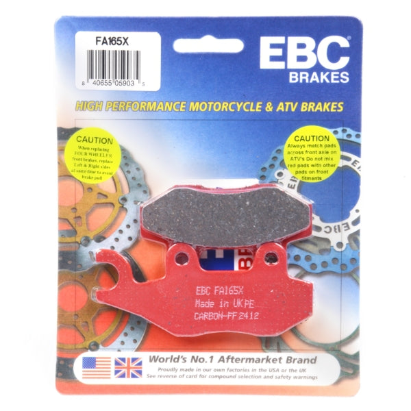 EBC "X" Carbon Graphite Brake Pad (007456)