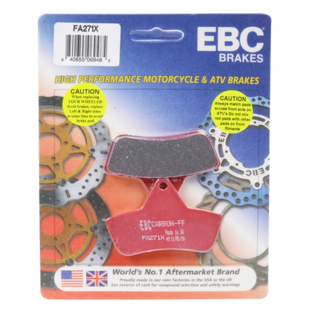 EBC "X" Carbon Graphite Brake Pad (008631)