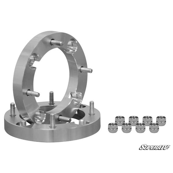 SuperATV Polaris 3/8" Studs 12mm Wheel Adapters (WSP2-12-1.5-002-PR)