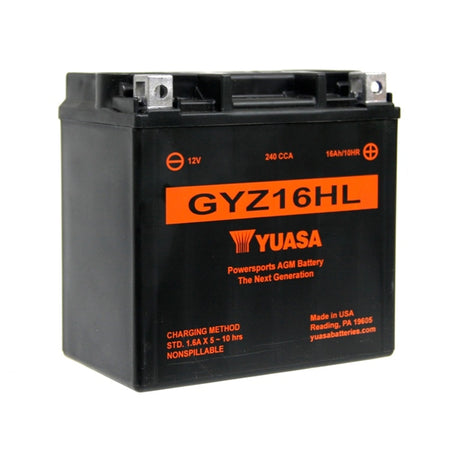 Yuasa Battery Maintenance Free AGM High Performance (010000)