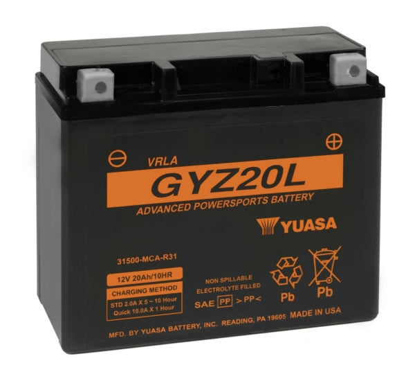 Yuasa Battery Maintenance Free AGM High Performance (010007)