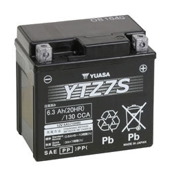 Yuasa Battery Maintenance Free AGM Factory Activated (010220)