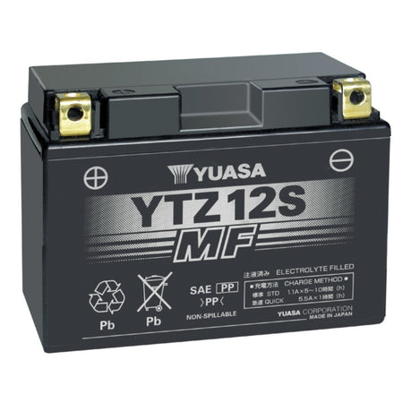 Yuasa Battery Maintenance Free AGM Factory Activated (010224)