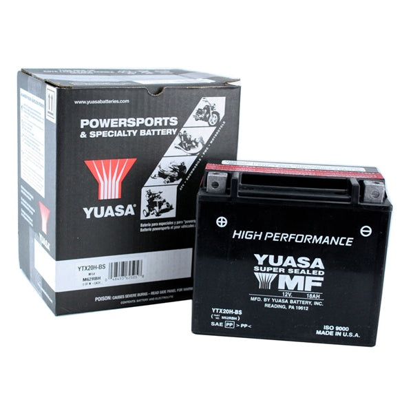 Yuasa Battery Maintenance Free AGM High Performance (010265)