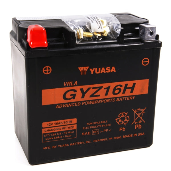 Yuasa Battery Maintenance Free AGM High Performance (010288)