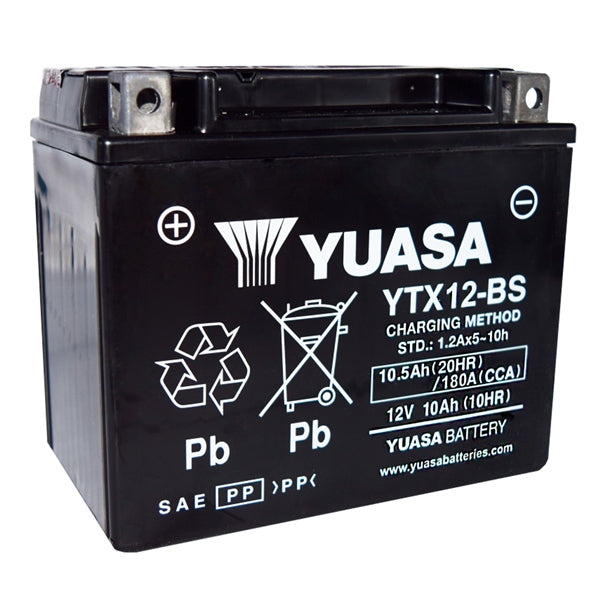 Yuasa Battery Maintenance Free AGM (010315)