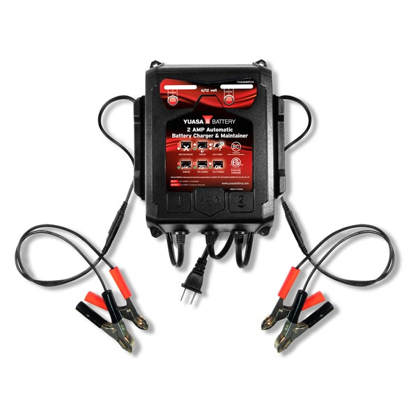 Yuasa Battery Charger & Maintainer Automatic 2A (010993)