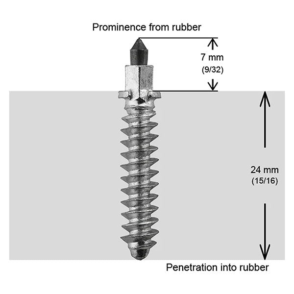 CLOUS DE PNEUS DE COURSE À ÉPAULES IGRIP SS-32R