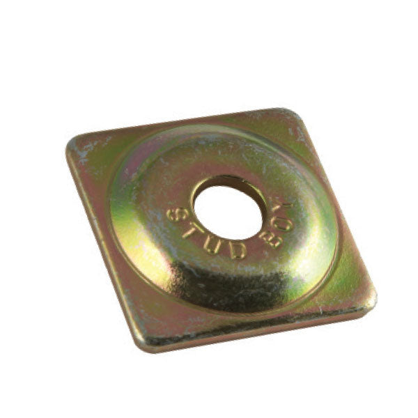 PLAQUE DE SUPPORT DE GOUJON DE MOTONEIGE CARRÉE EN ACIER STUD BOY