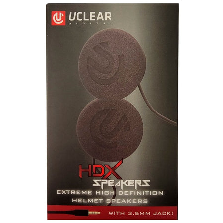 Uclear HDX Helmet Speaker Set - 47mm (024641)