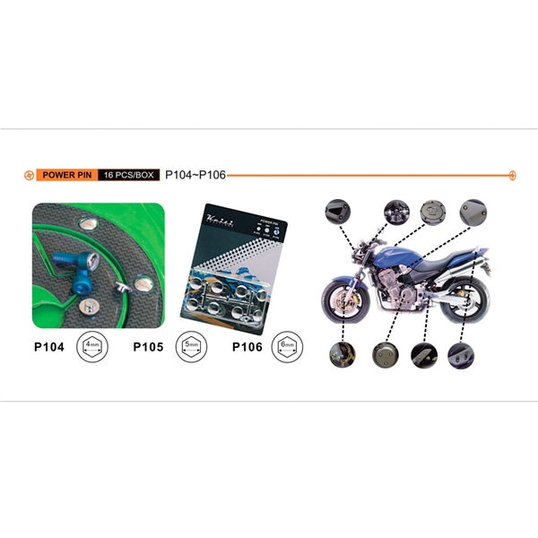 KEITI Power Pin Bolt Cap (024787)