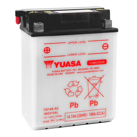 Yuasa High Performance Conventional (AGM) Batteries (038020)