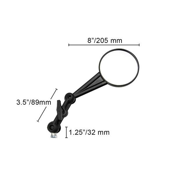 DoubleTake Mirror Enduro Mirror with 3.5" Long Arm (047501)