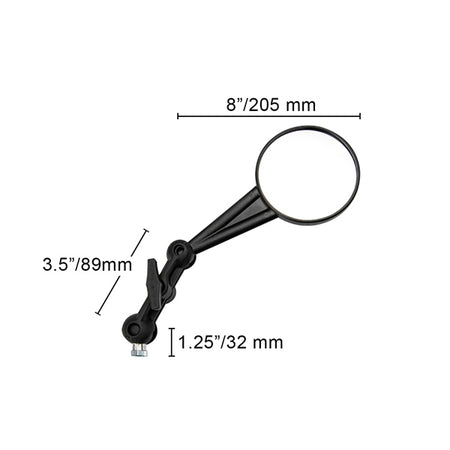 DoubleTake Mirror Enduro Mirror with 3.5" Long Arm (047501)