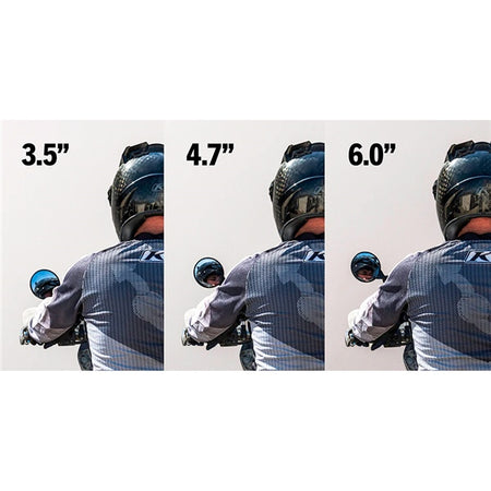DoubleTake Mirror Dual Sport Mirror with 3.5" Long Arm (047505)