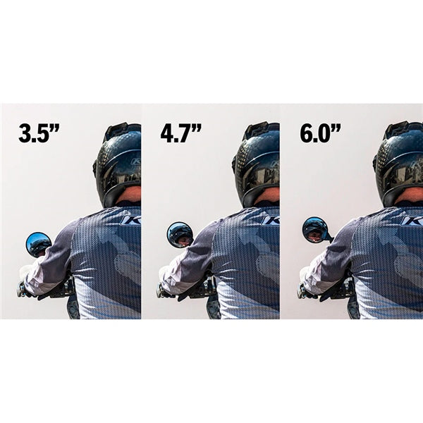 DoubleTake Mirror Dual Sport Mirror with 6" Long Arm (047507)