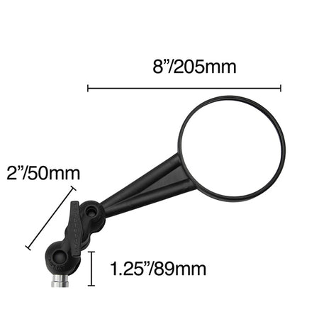 DoubleTake Mirror Enduro Mirror with 2" Long Arm (047523)