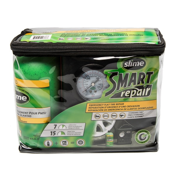 Slime Smart Repair Tire Kit with Air Compressor (050593)