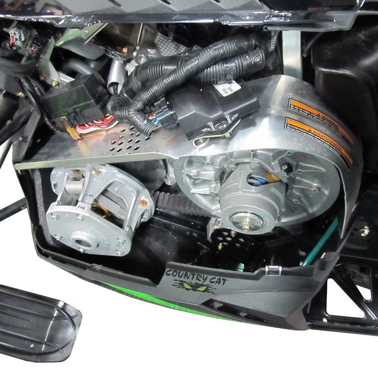 0637-435 - Arctic Cat One Piece Clutch Guard Kit - 2012-2014 ZR F XF M 1100