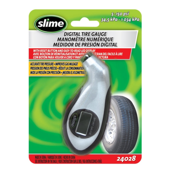 Slime 5-150 PSI Digital Tire Gauge (071343)