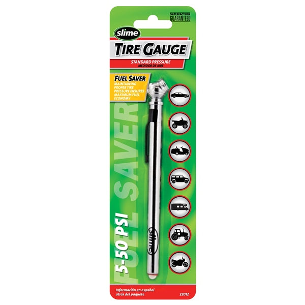 Slime 5-50 PSI Pencil Gauge (071407)