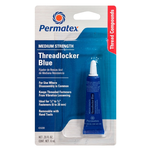 Permatex Blue Removable Strength Threadlocker (071414)