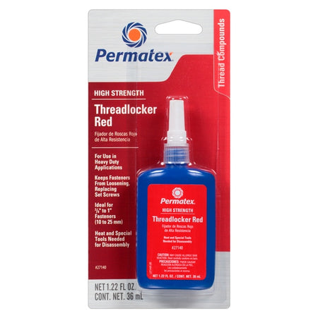 Permatex Red High Strength Threadlocker (071422)
