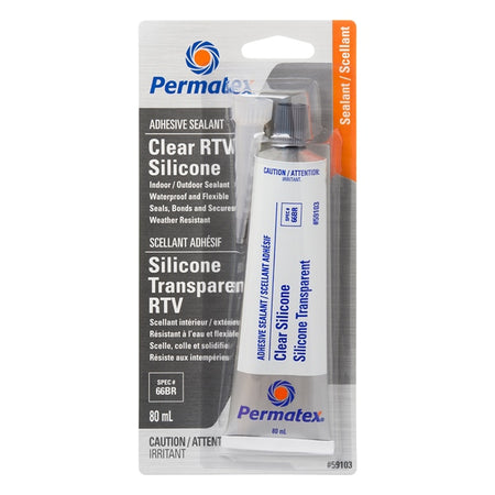 Permatex Clear RTV Adhesive Sealant (071436)