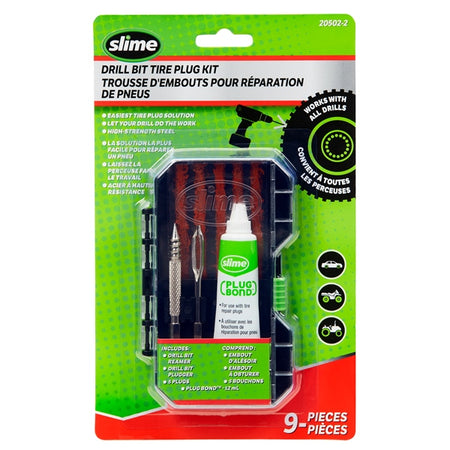 Slime Drill Bit Tire Plug Kit (071469)