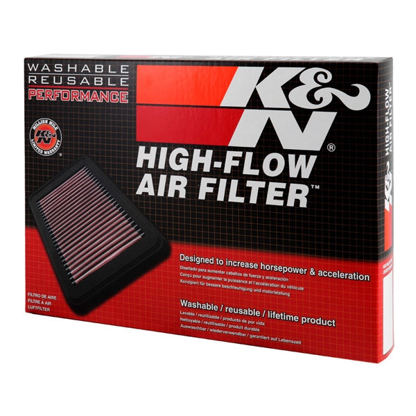 K&N Filtre à air d'origine à grand débit (076513)