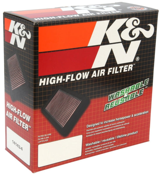 K&N Filtre à air d'origine à grand débit (076555)
