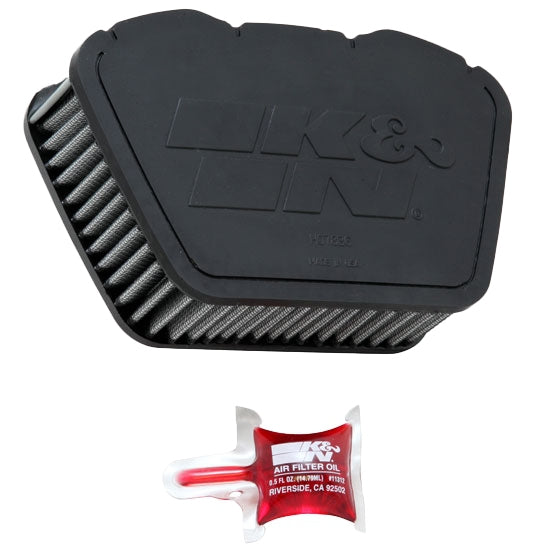 K&N Filtre à air d'origine à grand débit (076798)