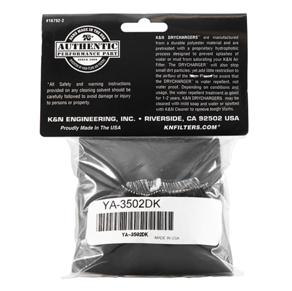 K&N Drycharger Air Filter Wrap (076983)