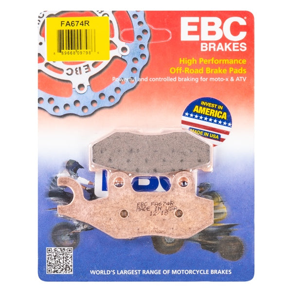 EBC “R“ Long Life Sintered Brake Pad (077022)
