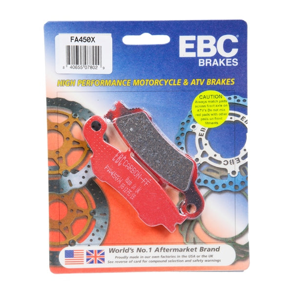 EBC “X” Series Moto-X Sport & Enduro Brake Pad (077696)