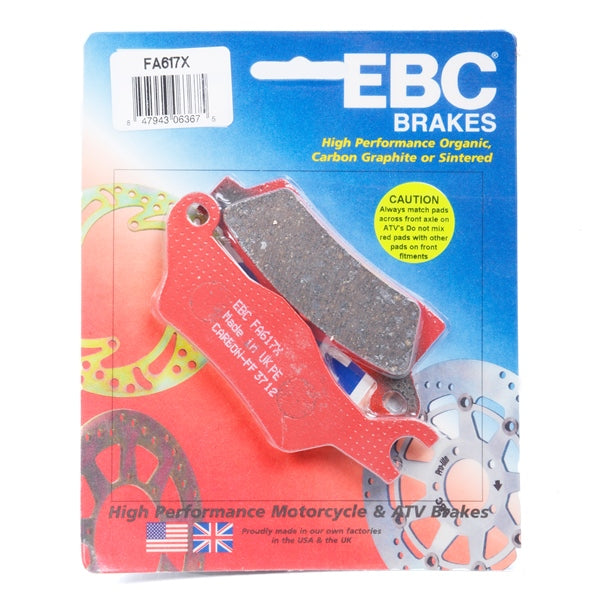 EBC "X" Carbon Graphite Brake Pad (077762)