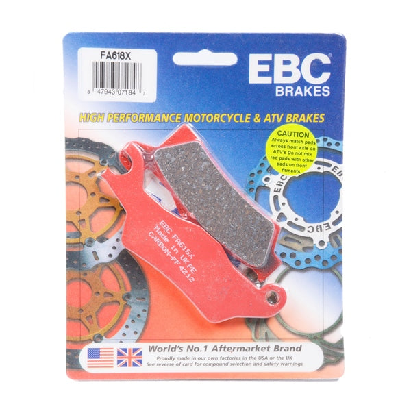 EBC "X" Carbon Graphite Brake Pad (077763)