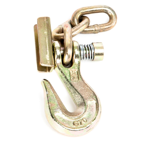 Portable Winch Grab Hook with Latch & 3 Chain Links (078018)
